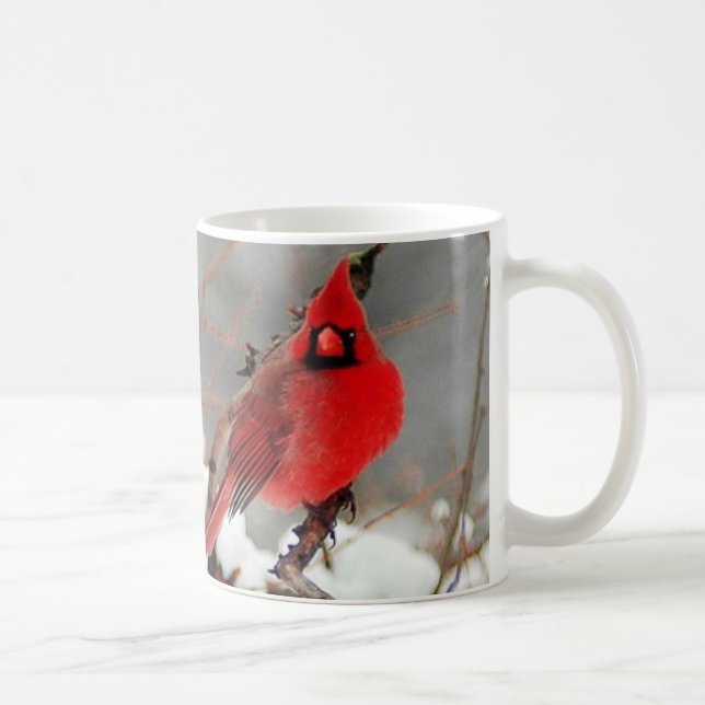 Taza De Café cardenales masculinos y femeninos (Derecha)
