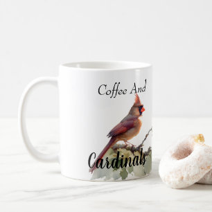 Taza De Café Cardenales Observación de Aves Personalizar