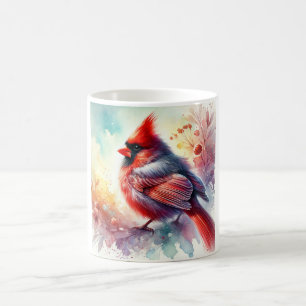 Taza De Café Cardinal Beauty in Watercolor 290624AREF103 - Wate