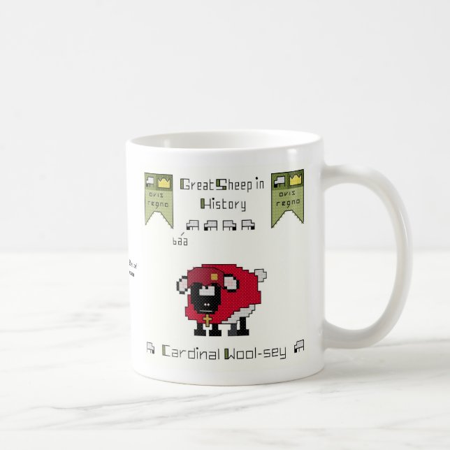 Taza de café cardinal de las Lanas-sey (Derecha)