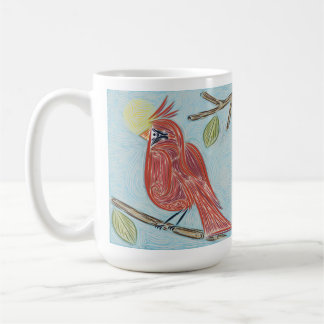 Taza De Café Cardinal Red Bird Mug