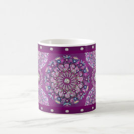 Taza De Café Cardinal red Rosace