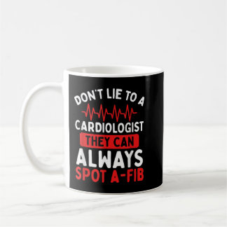 Taza De Café Cardiología Sonografía cardíaca Enfermera cardíaca