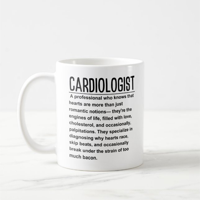 Taza De Café Cardiólogo (Izquierda)