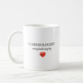 Taza De Café Cardiólogo Personalizado Salvando Corazones Todos