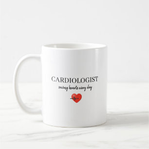 Taza De Café Cardiólogo Personalizado Salvando Corazones Todos