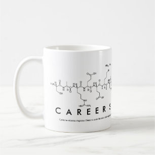 Taza De Café CareerScientist peptide nombre mug