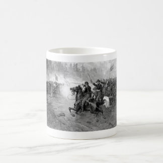 Taza De Café Carga de caballería de la unión -- Guerra civil