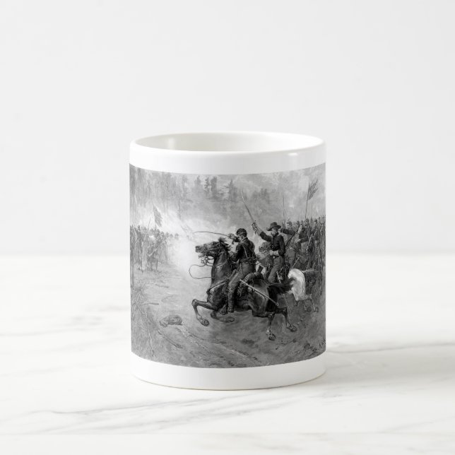 Taza De Café Carga de caballería de la unión -- Guerra civil (Centro)