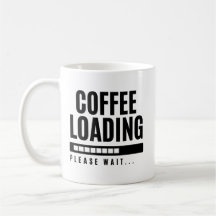 Carga de café, espere