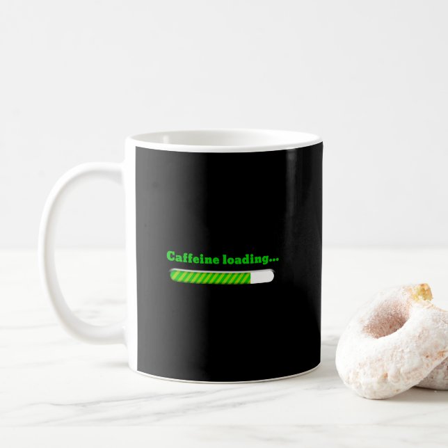 Taza De Café Carga de cafeína (Con donut)
