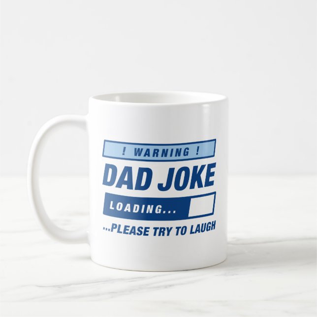 Taza De Café Carga de Chiste de papá (Izquierda)