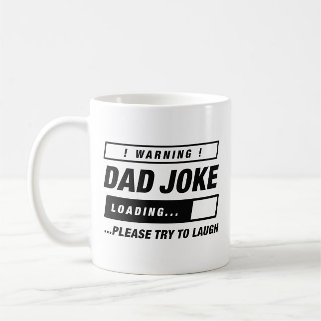 Taza De Café Carga de Chiste de papá (Izquierda)