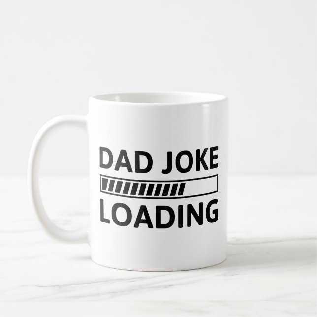 Taza De Café Carga de Chiste de papá (Izquierda)