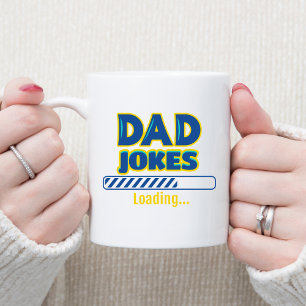 Taza De Café Carga de Chistes de papá
