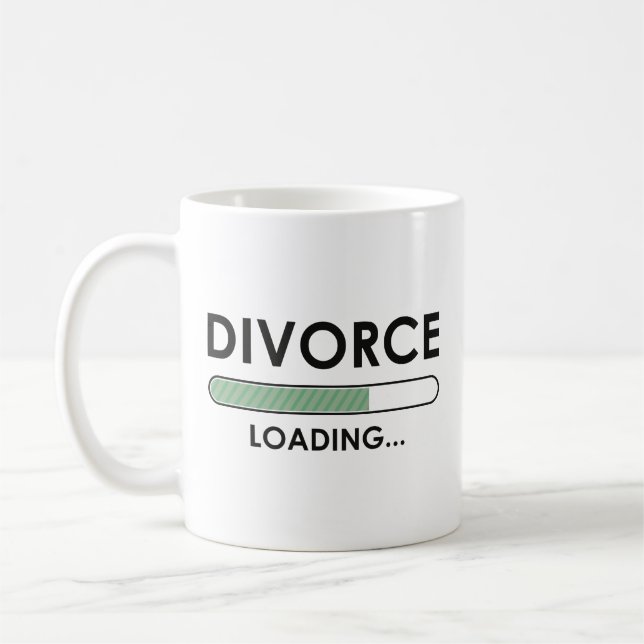 Taza De Café Carga de Divorcio (Izquierda)