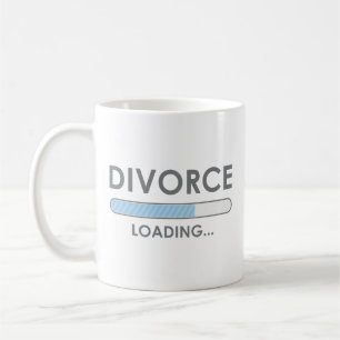 Taza De Café Carga de Divorcio