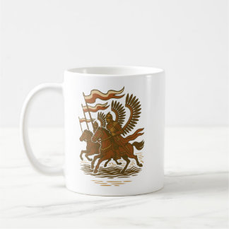 Taza De Café Carga de los Husares Alados Polacos