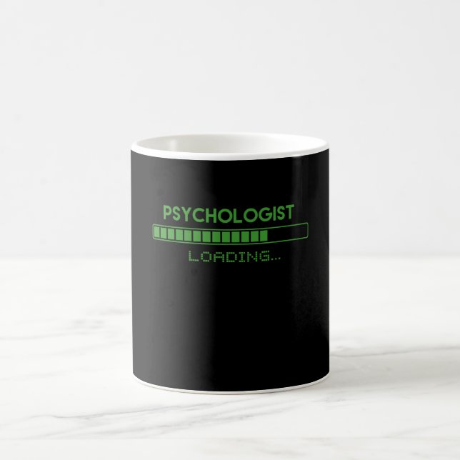 Taza De Café Carga de psicólogos (Centro)