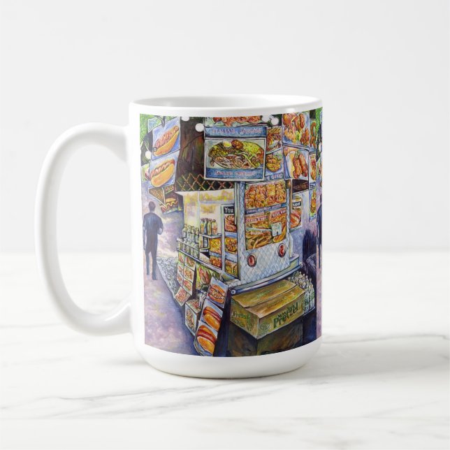Taza De Café Carga de trabajo artística extraordinaria (Izquierda)