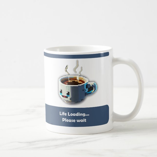 Taza De Café Carga de vida (Derecha)