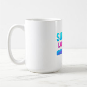 Taza De Café Carga exitosa... Motivación de neón