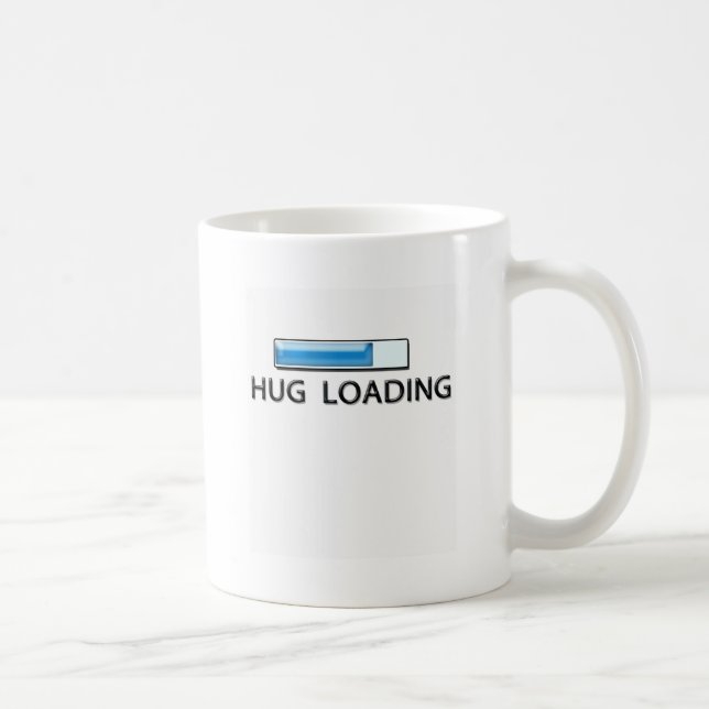 Taza De Café cargamento del abrazo (Derecha)