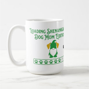 Taza De Café Cargando Travvesuras Perro Mamá Gnomo Día de San P