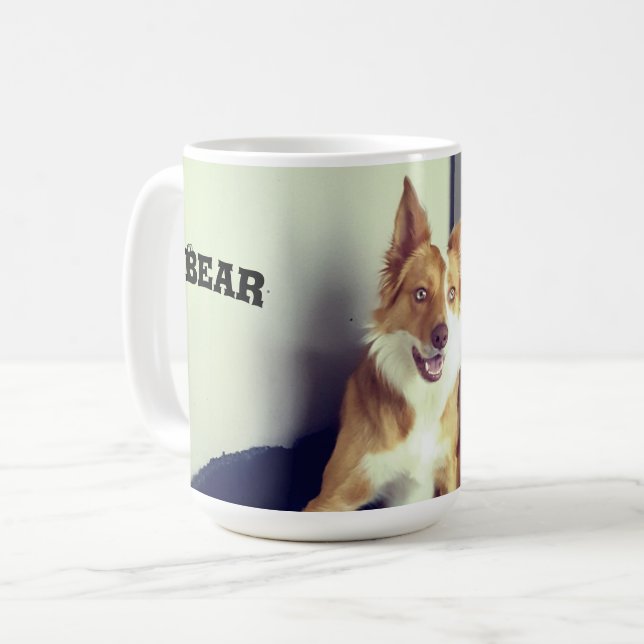 Taza De Café Cargar la foto del Mascota (Anverso izquierdo)