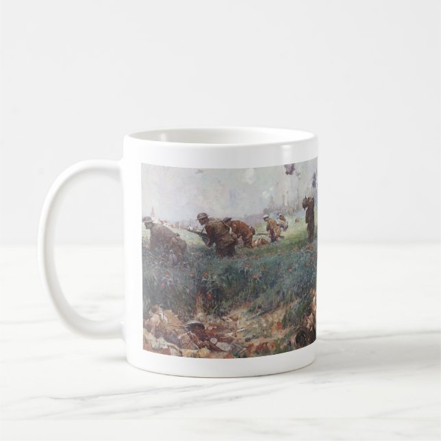 Taza De Café Cargo de bayonetas de infantería WW1 (Izquierda)