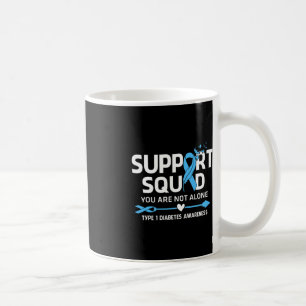 Taza De Café Cargo de concienciación sobre la diabetes del grup