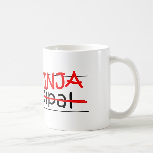 Taza De Café Cargo Ninja - principal (Derecha)