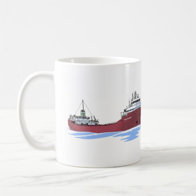 Taza De Café Carguero de los Grandes Lagos independiente de Kin (Izquierda)