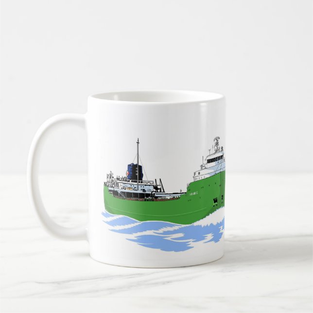 Taza De Café Carguero de los Grandes Lagos Shenango II (Izquierda)