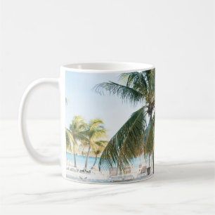 Taza De Café Caribbean Beach Blis 7 #travel #art