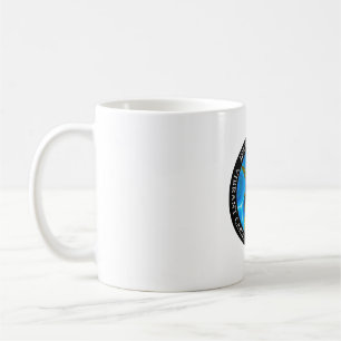 Taza De Café Caribe revelado en seda. - Tortuga marina del arco