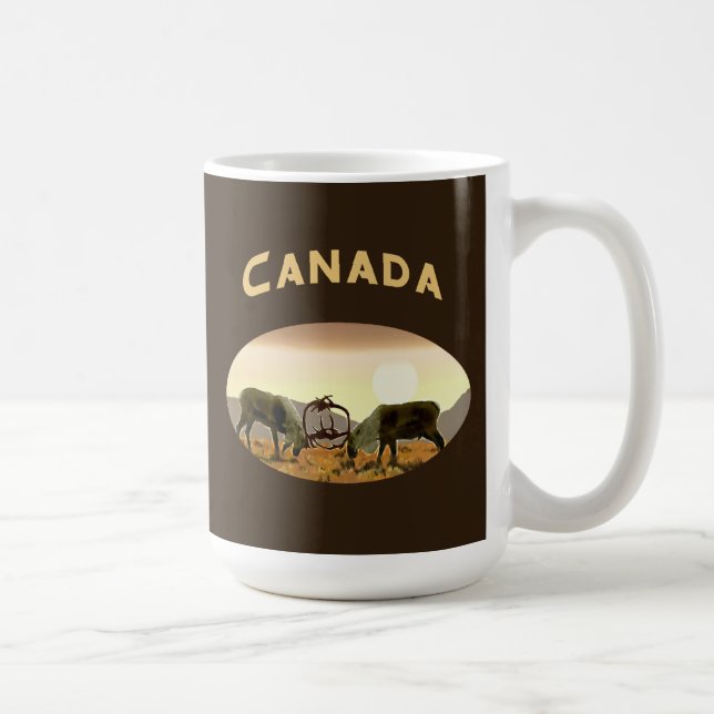Taza De Café Caribou Duel - Canadá (Derecha)