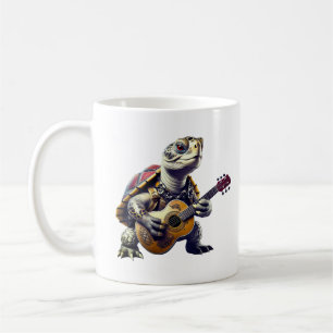 Taza De Café Caricatura de Dibujos Animados de Tortuga Animal