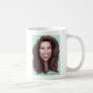 Taza De Café Caricatura de Kate Middleton