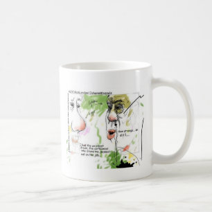 Taza De Café Caricaturista Regaló Divertidos Regalos y Playeras