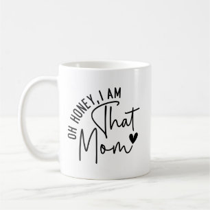 Taza De Café Cariño, soy esa mamá. Funny Sassy Mom Life