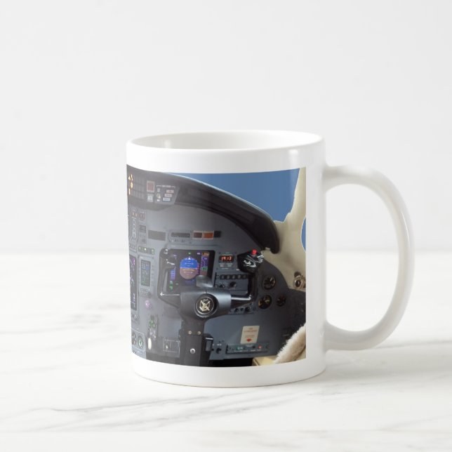 Taza De Café Carlinga de Excel de la citación de Cessna (Derecha)