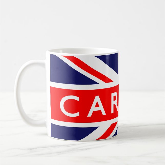 Taza De Café Carlisle : Bandera británica (Izquierda)