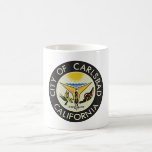 Taza De Café Carlsbad (California) City Seal