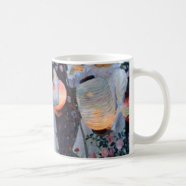 Taza De Café Carnación de John Singer Sargent, Lily, Rosa (Derecha)