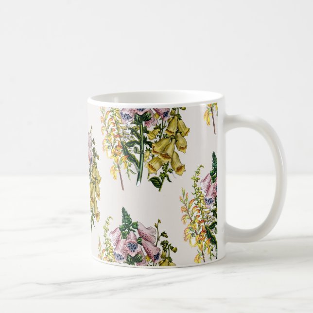 Taza De Café Carnaval de flores (Derecha)