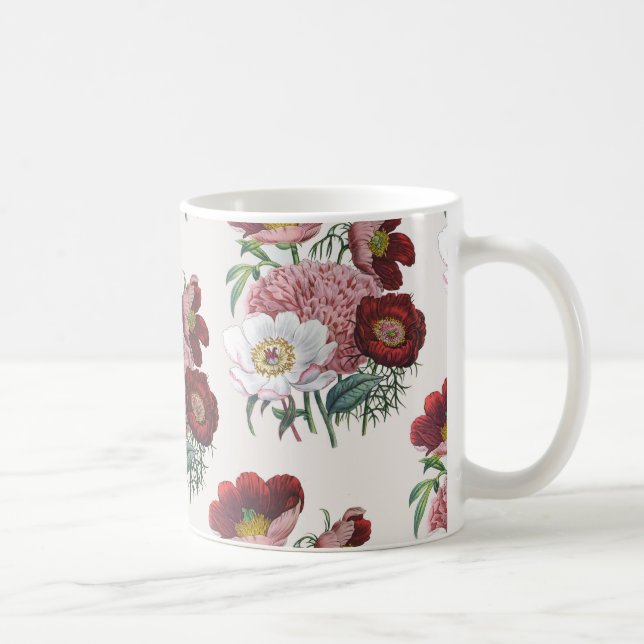 Taza De Café Carnaval de flores (Derecha)