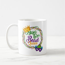 Taza De Café Carnaval del martes de la Reina de la Espada Mardi