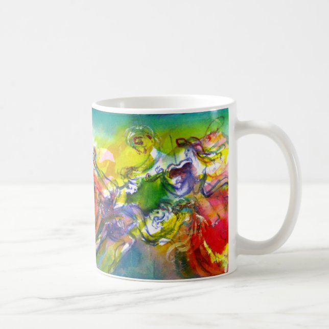 Taza De Café CARNAVAL ITALIANO / Danza, música, teatro (Derecha)