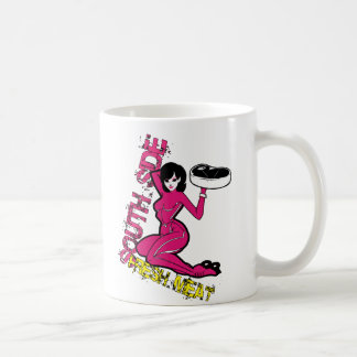Taza De Café Carne fresca del equipo de Derby del rodillo del